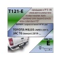 Фаркоп TOYOTA HILUX (4WD) 2015- | шар E - под квадрат - быстросъемный | Лидер Плюс | T121-E