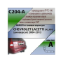 Фаркоп CHEVROLET LACETTI (универсал) 2004- | шар A | Лидер Плюс | C204-A