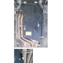 Защита картера BMW 3 (e90) 2008-2011 | КПП + раздатка, 2 мм, сталь | MOTODOR | 00227