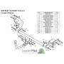 Фаркоп HYUNDAI I30 (JDH) (хетчбэк) 2011- | шар A | Лидер Плюс | H223-A