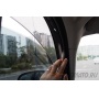 Премиум дефлекторы окон из 6 частей для Belgee X50 | с молдингом из нержавейки