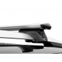 Багажник на крышу для Haval H9 1 (2014-2022) | на рейлинги | LUX Классик и LUX Элегант