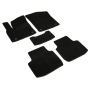 Коврики Volkswagen Tavendor | Люкс, ворсовые, черные, Seintex