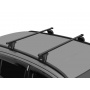 Багажник на крышу Mitsubishi Outlander 3 2012+/2019+ | на низкие рейлинги | LUX БК-2