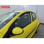 Дефлекторы Peugeot 107 (5D) 2005-2015 | из 4 частей, премиум, плоские, 2D