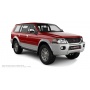 Пороги подножки Mitsubishi Pajero Sport 1 1998-2008 | алюминиевые или нержавеющие