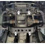 Защита картера Jac T6 2019- | двигатель + передний дифференциал, 2 мм, сталь | MOTODOR | 78309