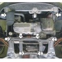 Защита картера Dodge Caravan IV 2000-2007 | двигатель + КПП, 2 мм, сталь | MOTODOR | 00306