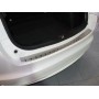 Накладка на задний бампер для Honda Civic 9 2012+ (хэтчбек) | нержавейка, с загибом