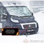 Зимняя заглушка решетки радиатора для Fiat Ducato 2012-2013(250 кузов) | шагрень