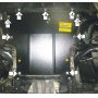 Защита картера Renault Scénic II 2003-2006 | двигатель + КПП, 2 мм, сталь | MOTODOR | 01719