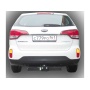 Фаркоп KIA SORENTO (XM) FL 2012-2018 | шар F - кованый | Лидер Плюс | H224-F