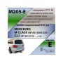 Фаркоп MERCEDES M CLASS (W164) 2005-2011 | шар E - под квадрат - быстросъемный | Лидер Плюс | M205-E
