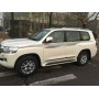 Молдинги на двери для Toyota Land Cruiser 200 2015+ | 4 части, хром (ABS)