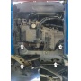 Защита картера Ford Transit 2013- | двигатель + КПП, 2 мм, сталь | MOTODOR | 70711