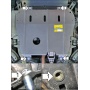 Защита картера Opel Meriva 2003-2010 | двигатель + КПП, 2 мм, сталь | MOTODOR | 71502