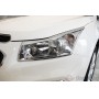 Хром накладки передних фар для Chevrolet Cruze 2009-2015