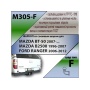 Фаркоп MAZDA BT-50 2007- | шар F - кованый | Лидер Плюс | M305-F