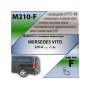 Фаркоп MERCEDES V-class / VITO W447 2015- | шар F - кованый | Лидер Плюс | M210-F
