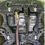 Защита картера Citroen C-Crosser 2007-2012 | двигатель + КПП, 2 мм, сталь | MOTODOR | 71303