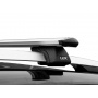 Багажник на крышу для Skoda Octavia 2 A5 (2004-2013) универсал | на рейлинги | LUX Классик и LUX Элегант