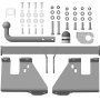 Фаркоп KIA Sportage 2004-2008 | шар A - оцинкованный, нагрузка 75/1200 | MOTODOR | 90901-A