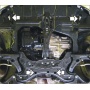 Защита картера Toyota Corolla Fielder 2000-2006 | двигатель + КПП, 2 мм, сталь | MOTODOR | 72506
