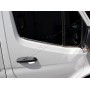 Молдинги на стекла нижние для Mercedes-Benz Sprinter (W907) 2018+ | нержавейка, 4 части