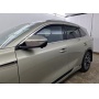 Дефлекторы Changan CS75 Plus 4 2025+ | с хром молдингом, из 6 частей, премиум, плоские, 2D