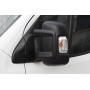 Накладки на зеркала для Peugeot Boxer 2006-2013 (250 кузов) | шагрень