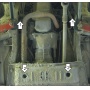 Защита картера Jeep Wrangler II 1996-2008 | двигатель + КПП, 3 мм, сталь | MOTODOR | 15201