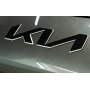 Накладки на логотип и буквы багажника для Kia Mohave 2020+ | 2 штуки, декор