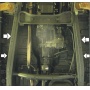 Защита картера Mitsubishi Pajero Sport II 2008-2011 | раздатка, 3 мм, сталь | MOTODOR | 11316