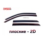 Дефлекторы Грейт Вол Поер 2021+/2023+ | премиум, плоские, 2D