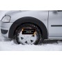 Расширители колёсных арок с выносом 10 мм для Renault Logan (2010-2013) рестайл | шагрень