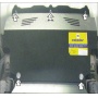Защита картера Mitsubishi Pajero Sport II 2008-2011 | радиатор, 3 мм, сталь | MOTODOR | 11315