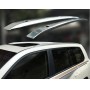 Рейлинги для Тойота Прадо 150 09+/13+/17+ | Lexus-style, серебристые