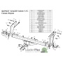 Фаркоп MAZDA BT-50 2007- | шар F - кованый | Лидер Плюс | M305-F