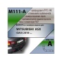 Фаркоп MITSUBISHI ASX (GA0) 2010- / 2013- | шар A | Лидер Плюс | M111-A