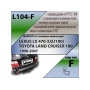 Фаркоп TOYOTA LAND CRUISER 100 1998-2007 | шар F - кованый | Лидер Плюс | L104-F