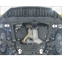 Защита картера Toyota RAV 4 2013-2019 | двигатель + КПП, 2 мм, сталь | MOTODOR | 72503
