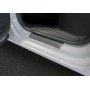 Накладки на пороги для Volkswagen Amarok 2016-2019 | нержавейка, Rival