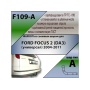 Фаркоп FORD FOCUS 2 (универсал) 2004-2011 | шар A | Лидер Плюс | F109-A