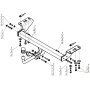 Фаркоп Haval H3 2024- | шар A - оцинкованный, нагрузка 50/1200 | MOTODOR | 93116-A