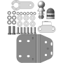 Фаркоп Toyota Land Cruiser Prado 150 2009-2014 | шар FE - оцинкованный, нагрузка 100/2500 | MOTODOR | 92513-FE
