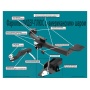 Фаркоп TOYOTA LAND CRUISER PRADO 120 2002-2009 | шар E - под квадрат - быстросъемный | Лидер Плюс | T123-E