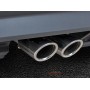 Насадки на выхлопную трубу для VW Tiguan 2017+ | нержавейка, 2 части