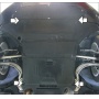 Защита картера Audi A4 2007-2011 | двигатель + КПП, 2 мм, сталь | MOTODOR | 70104