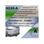 Фаркоп HYUNDAI H1 / STAREX (2WD, задняя рессорная подвеска, 9 мест) 2004-2008 | шар A | Лидер Плюс | H220-A