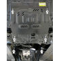 Защита картера Jac JS6 2022- | двигатель + КПП, 2 мм, сталь | MOTODOR | 78302